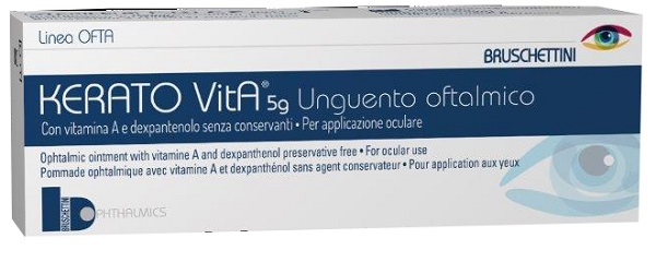 UNGUENTO OFTALMICO KERATO VITA 5 G - Farmamood