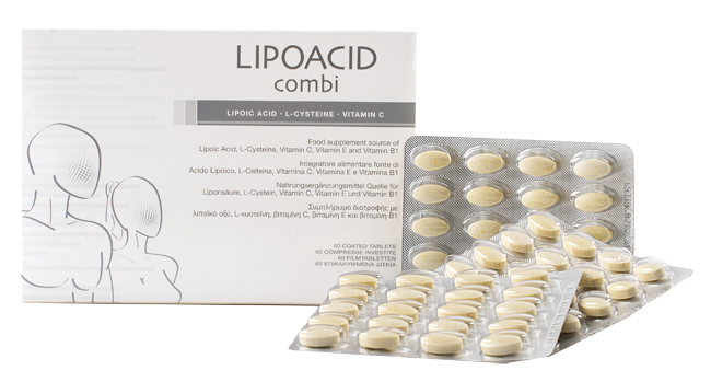 LIPOACID COMBI 60 COMPRESSE - Farmamood