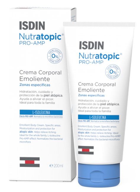 NUTRATOPIC PRO-AMP CREMA CORPO EMOLLIENTE 200 ML - Farmamood