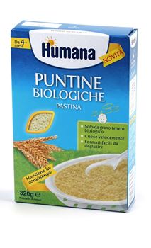 HUMANA PUNTINE BIOLOGICHE PASTINA 320 G - Farmamood