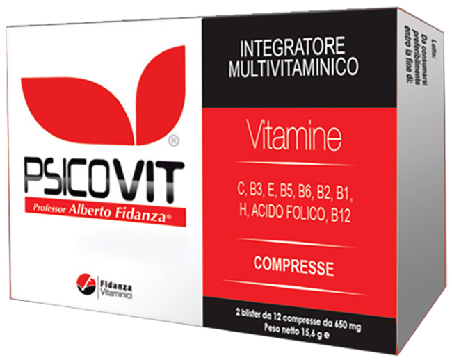 PSICOVIT 24 COMPRESSE 15,6 G - Farmamood