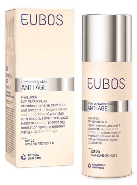EUBOS HYALURON REPAIR&PROTECT SPF 20 50 ML - Farmamood