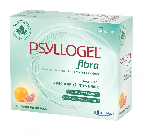 PSYLLOGEL FIBRA ARANCE ROSSE 20 BUSTINE - Farmamood