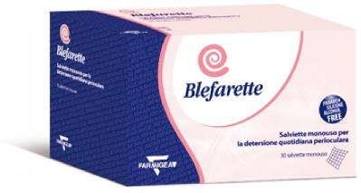 SALVIETTINE OCULARI MEDICATE BLEFARETTE SENZA PARABENI SENZA SILICONE SENZA ALCOOL 30 PEZZI - Farmamood