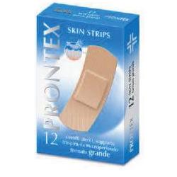CEROTTO PRONTEX SKIN STRIPS FORMATO GRANDE ASTUCCIO 12 PEZZI - Farmamood