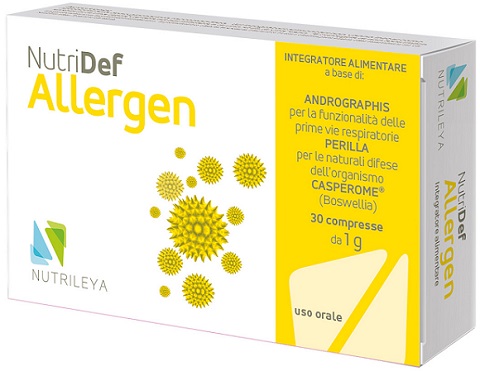 NUTRIDEF ALLERGEN 30 COMPRESSE - Farmamood