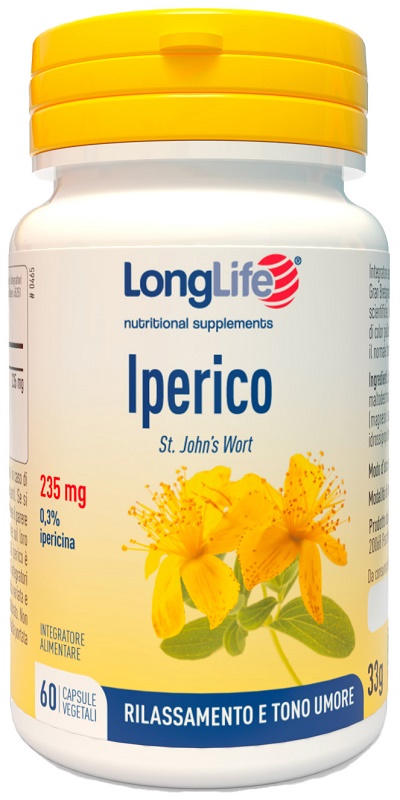 LONGLIFE IPERICO 60 CAPSULE VEGETALI - Farmamood