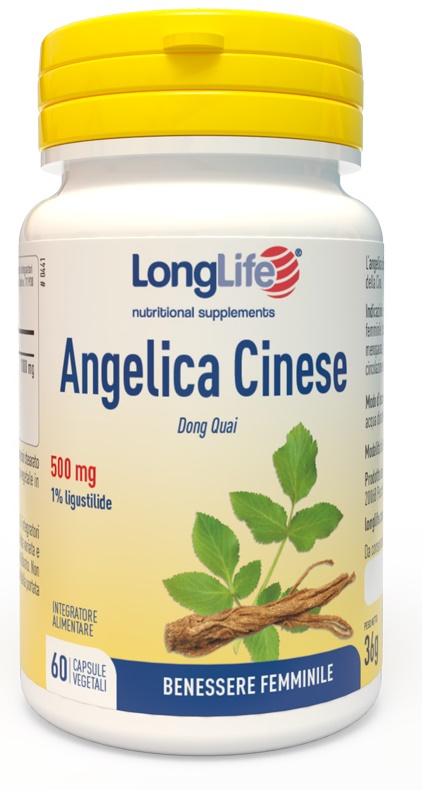 LONGLIFE ANGELICA CINESE 60 CAPSULE VEGETALI - Farmamood
