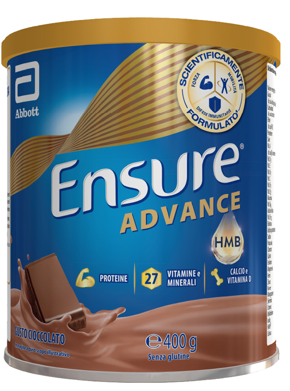 ENSURE ADVANCE CIOCCOLATO 400 G - Farmamood