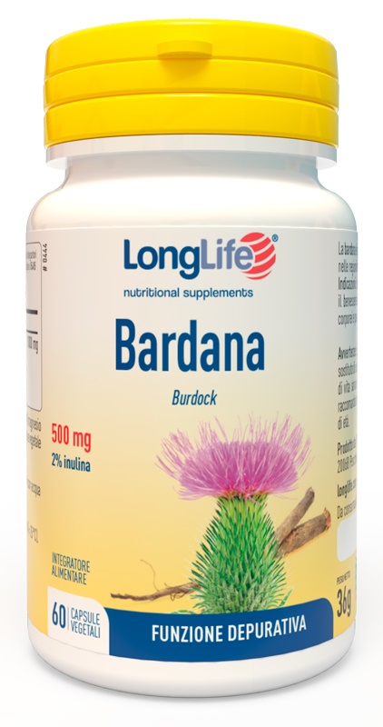 LONGLIFE BARDANA 60 CAPSULE VEGETALI - Farmamood