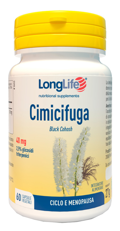 LONGLIFE CIMICIFUGA 60 CAPSULE - Farmamood