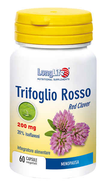 LONGLIFE TRIFOGLIO ROSSO 60 CAPSULE - Farmamood