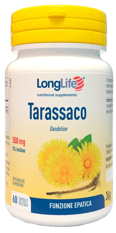 LONGLIFE TARASSACO 60 CAPSULE - Farmamood