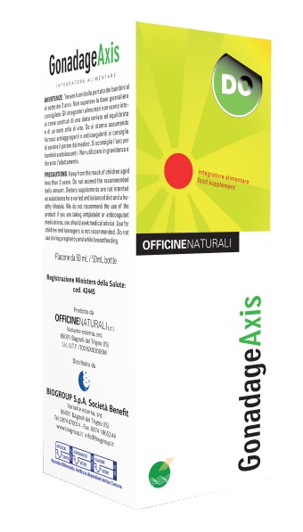 GONADAGE AXIS SOLUZIONE IDROALCOLICA 50 ML - Farmamood