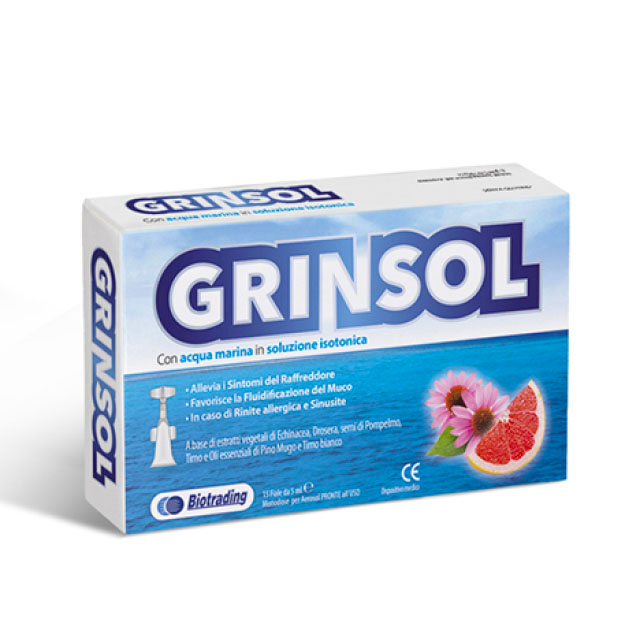 GRINSOL 15 FIALE X 5 ML - Farmamood