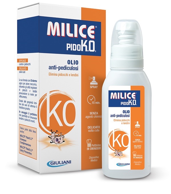 MILICE PIDOKO OLIO ANTIPEDICULOSI 75ML - Farmamood