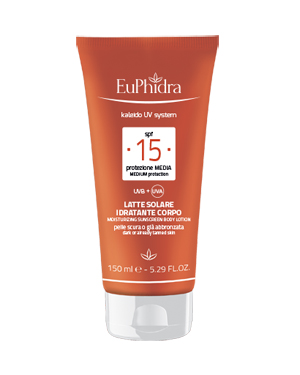EUPHIDRA KALEIDO UV SYSTEM LATTE SOLARE CORPO 15 - Farmamood