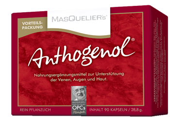OPC MASQUELIER ANTHOGENOL 90 CAPSULE - Farmamood
