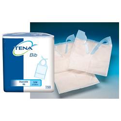 BAVAGLI MONOUSO TENA BIB MISURA SMALL/MEDIA 150 PEZZI - Farmamood