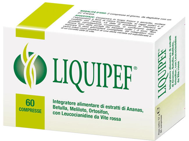 LIQUIPEF 60 COMPRESSE - Farmamood