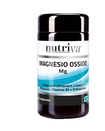 NUTRIVA MAGNESIO OSSIDO GI GROUP 50 COMPRESSE 1 G - Farmamood