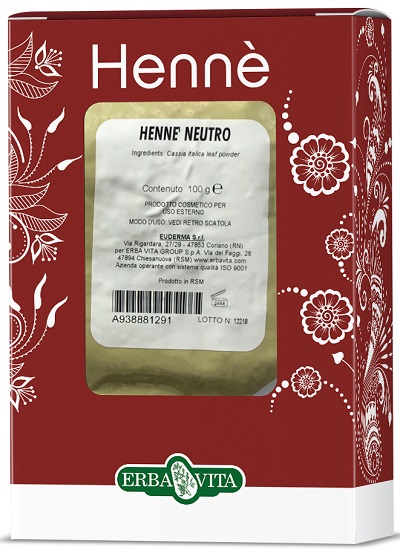 HENNE COLORANTE CAPELLI NEUTRO 100 G - Farmamood