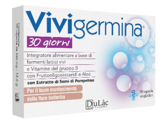 VIVIGERMINA 30GIORNI 30 CAPSULE - Farmamood