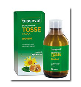 TUSSEVAL SCIROPPO TOSSE BAMBINI 200 ML - Farmamood