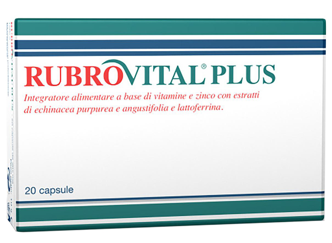 RUBROVITAL PLUS 20 CAPSULE - Farmamood
