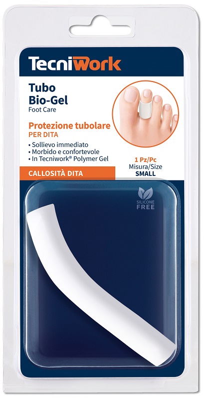 BIOGEL FASCETTA TUBOLARE GEL DITA PIEDI SMALL 1 PEZZO - Farmamood