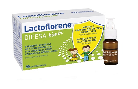 LACTOFLORENE DIFESA BAMBINI 10 FLACONI 100 ML - Farmamood