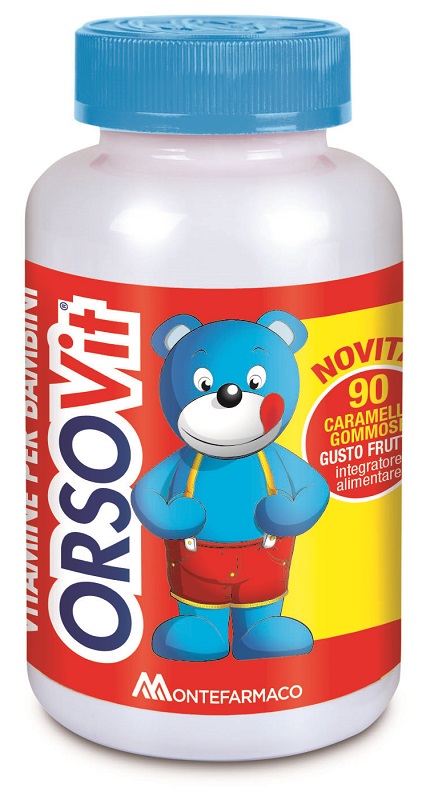 ORSOVIT CARAMELLE GOMMOSE 90 PEZZI - Farmamood