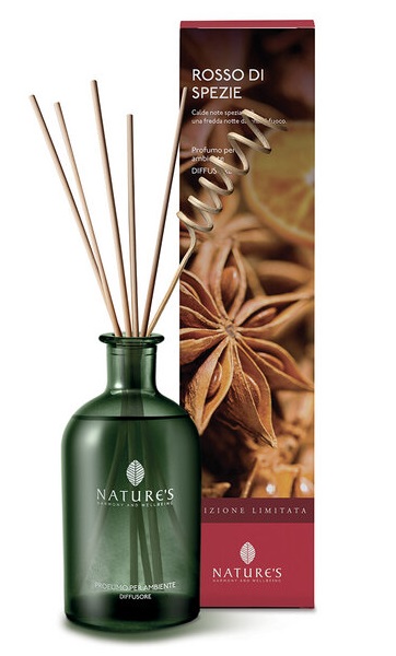 NATURE'S DIFFUSORE ROSSO DI SPEZIE 200 ML EDIZIONE LIMITATA - Farmamood