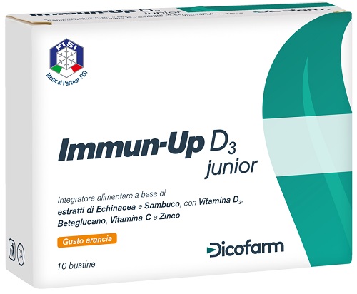 IMMUN UP D3 JUNIOR 10 BUSTINE DA 3 G - Farmamood