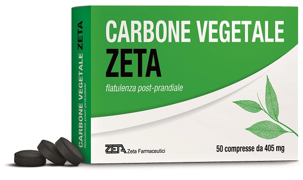 CARBONE VEGETALE 50 COMPRESSE DA 405 MG - Farmamood
