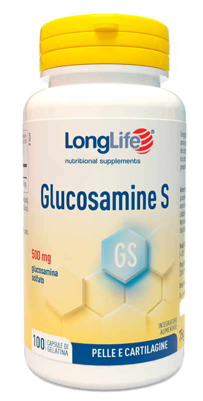 LONGLIFE GLUCOSAMINE S 100 CAPSULE - Farmamood