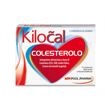 KILOCAL COLESTEROLO 15 COMPRESSE - Farmamood