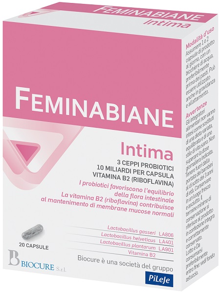FEMINABIANE INTIMA 20 CAPSULE - Farmamood