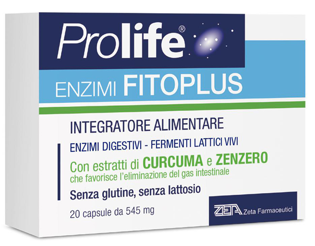 PROLIFE ENZIMI FITOPLUS 20 CAPSULE - Farmamood