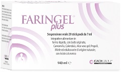 FARINGEL PLUS 20 STICK PACK 7 ML - Farmamood
