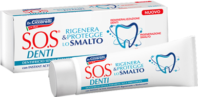 SOS DENTI DENTIFRICIO RIGENERA SMALTO 75 ML - Farmamood