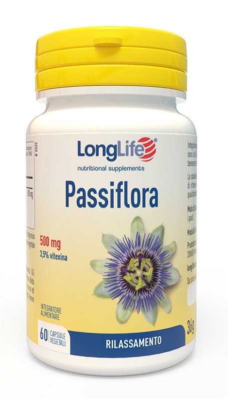 LONGLIFE PASSIFLORA 60 CAPSULE - Farmamood