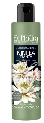 EUPHIDRA CREMA CORPO IDRATANTE NINFEA IN FLACONE CON ETICHETTA - Farmamood