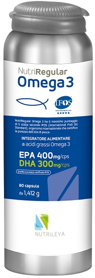 NUTRIREGULAR OMEGA 3 80 CAPSULE - Farmamood