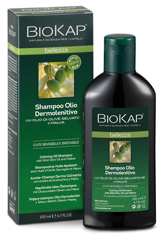 BIOKAP SHAMPOO OLIO DERMOLENITIVO 200 ML - Farmamood