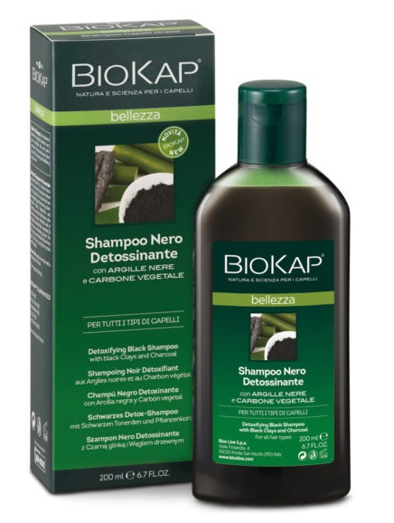 BIOKAP SHAMPOO NERO DETOSSINANTE 200 ML - Farmamood