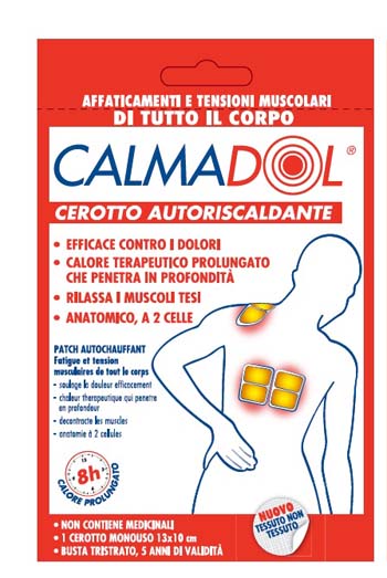 CALMADOL CEROTTO RISCALDANTE BIPACK 2 PEZZI - Farmamood