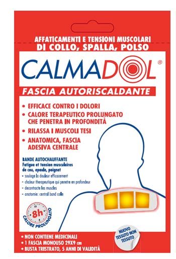 CALMADOL FASCIA RISCALDANTE BIPACK 2 PEZZI - Farmamood