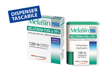 MELASIN PURA 120 COMPRESSE - Farmamood