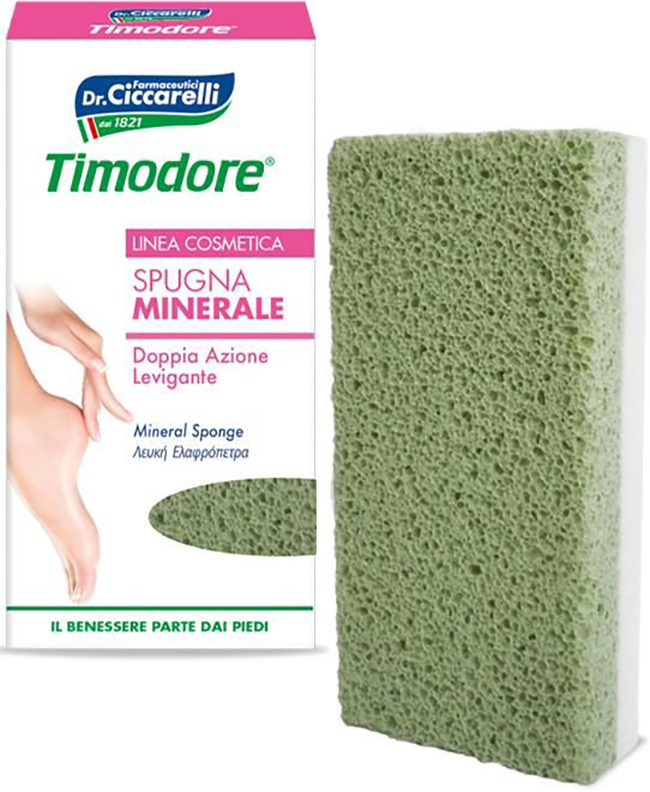 TIMODORE SPUGNA MINERALE DOPPIA AZIONE - Farmamood
